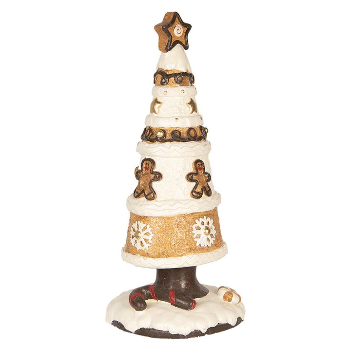 Clayre & Eef Kerstdecoratie Beeld Kerstboom Ø 24x51