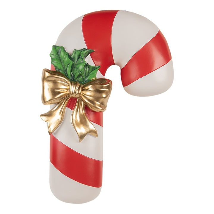 Clayre & Eef Nachtlampje Kerst Zuurstok LED 22x8x33 cm