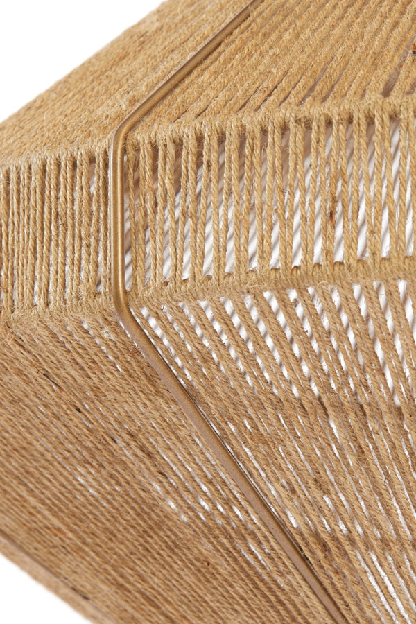 Light & Living Hanglamp Mallow Jute Naturel