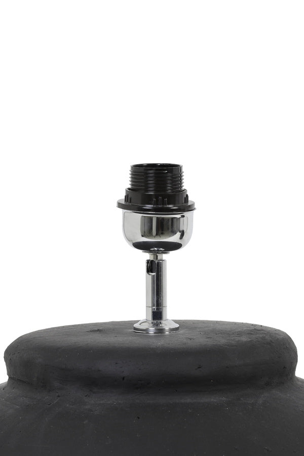 Light & Living Lampvoet Etna Mat Zwart Ø30cm