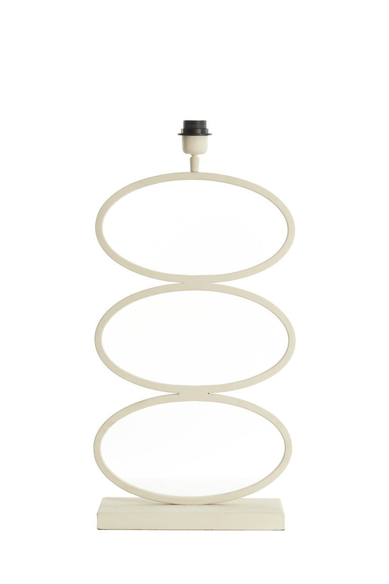 Light & Living Lampvoet Stelius Crème