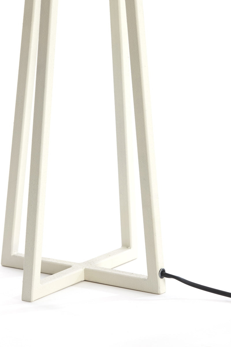 Light & Living Lampvoet Miley Crème