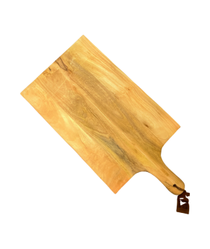 Snijplank Mangohout 70 x 35 cm - Serveerplank met Handvat