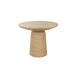 Ronde eettafel betonlook 90 cm grijs – Dutchbone Brison
