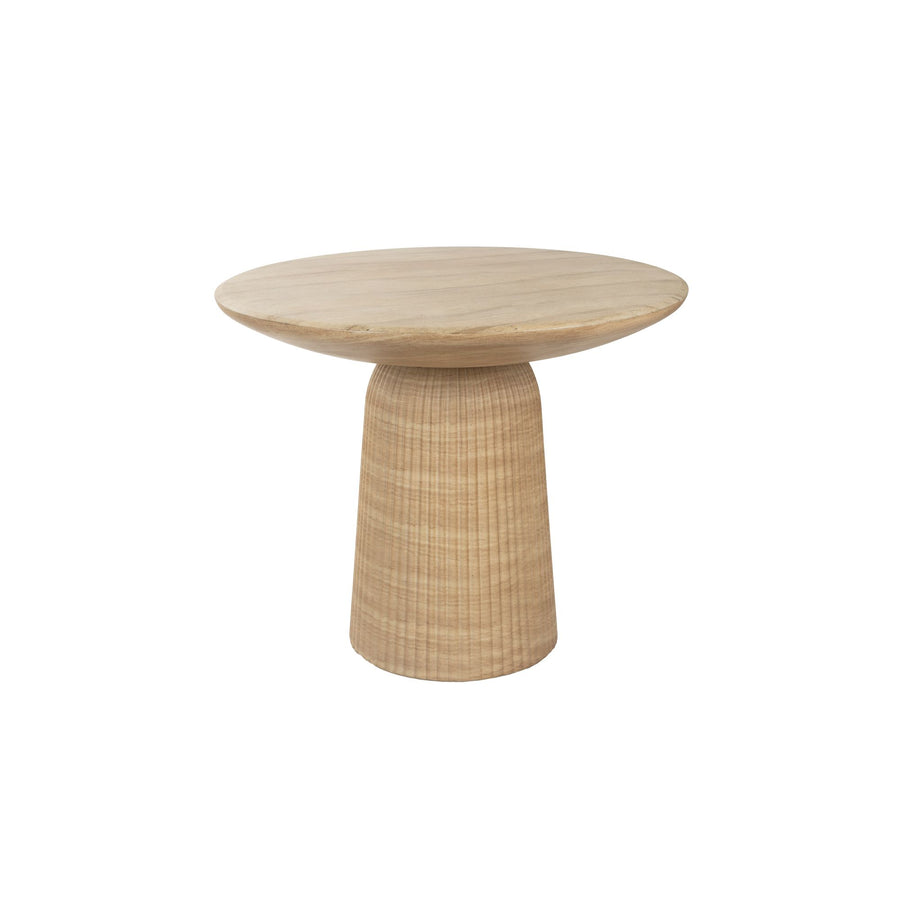 Ronde eettafel betonlook 90 cm grijs – Dutchbone Brison