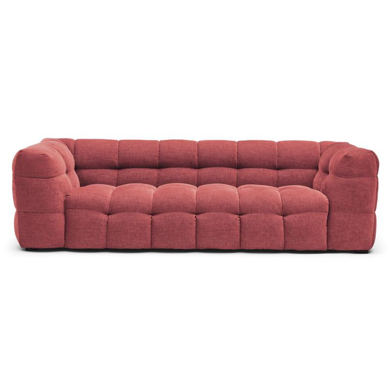 3-Zitsbank Oud Roze – Luxe Bubbel Designbank