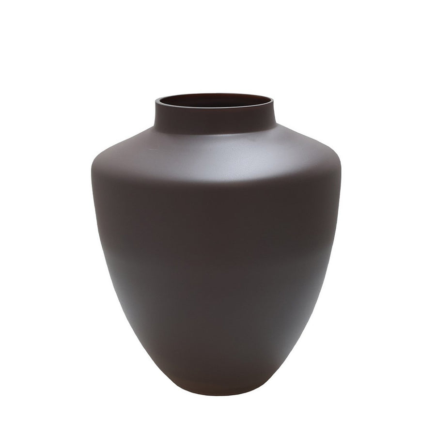 Tugela Matte Earth vaas – Bruine designvaas Ø24–28xH29–36 cm