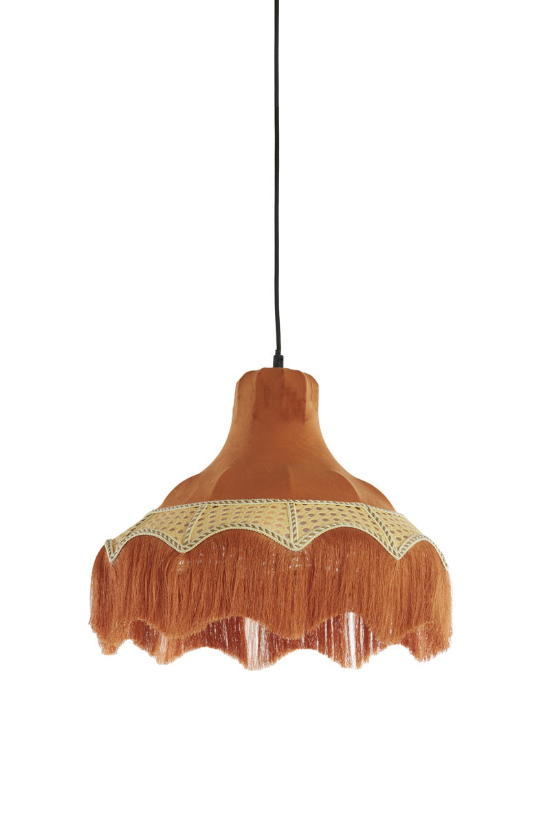 Light & Living Hanglamp Mizia Velvet
