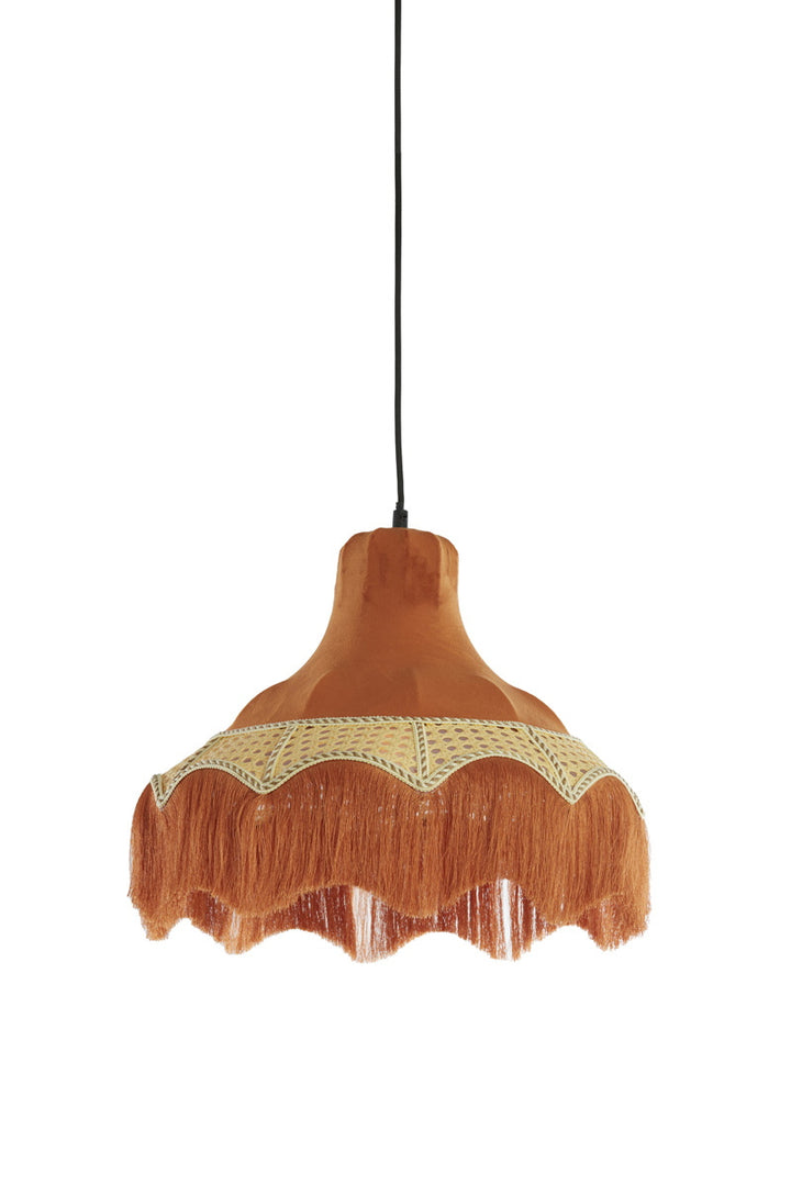 Light & Living Hanglamp Mizia Velvet