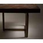 Goudkleurig stalen onderstel van de Dutchbone Class salontafel