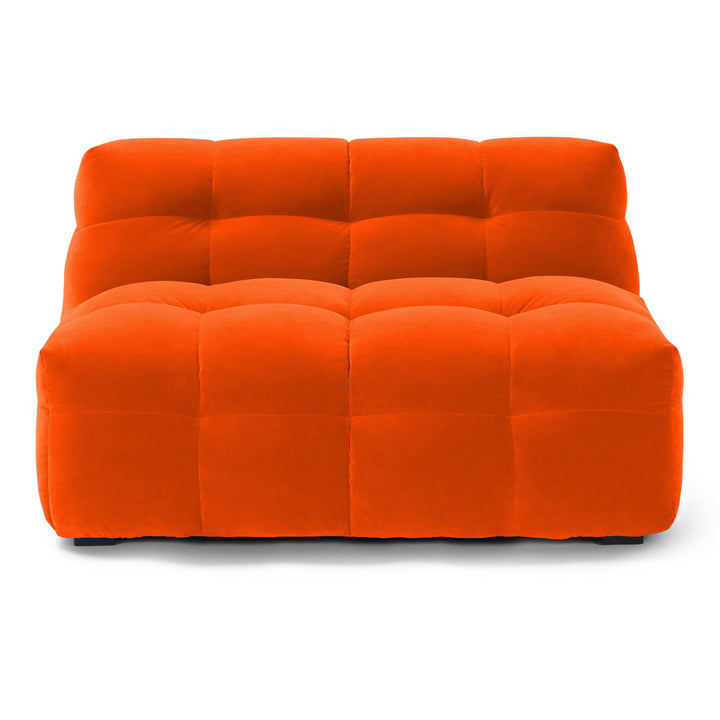 1,5-zitsbank Royal Orange – Luxe Compacte Loveseat