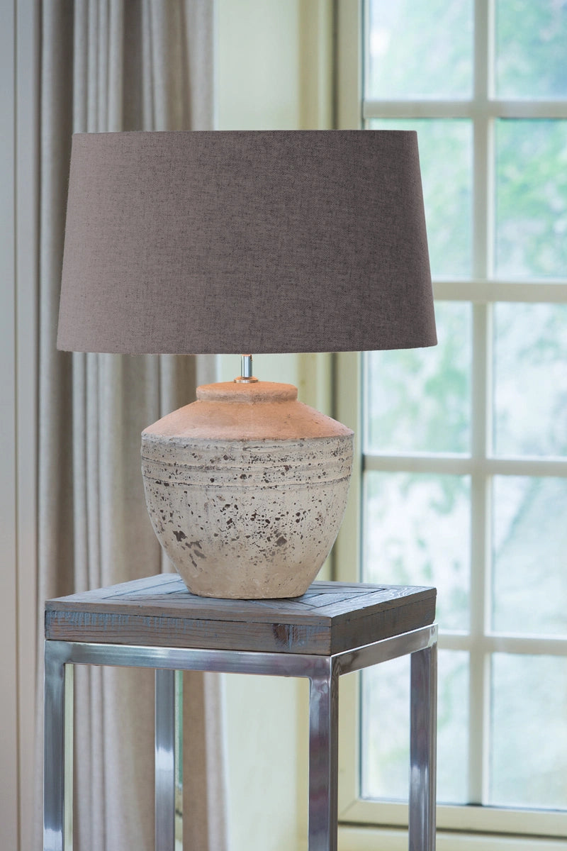 Light & Living Lampvoet Toba Large Antiek Grijs