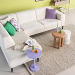 SEVN Loungebank Danielle kleur Crème