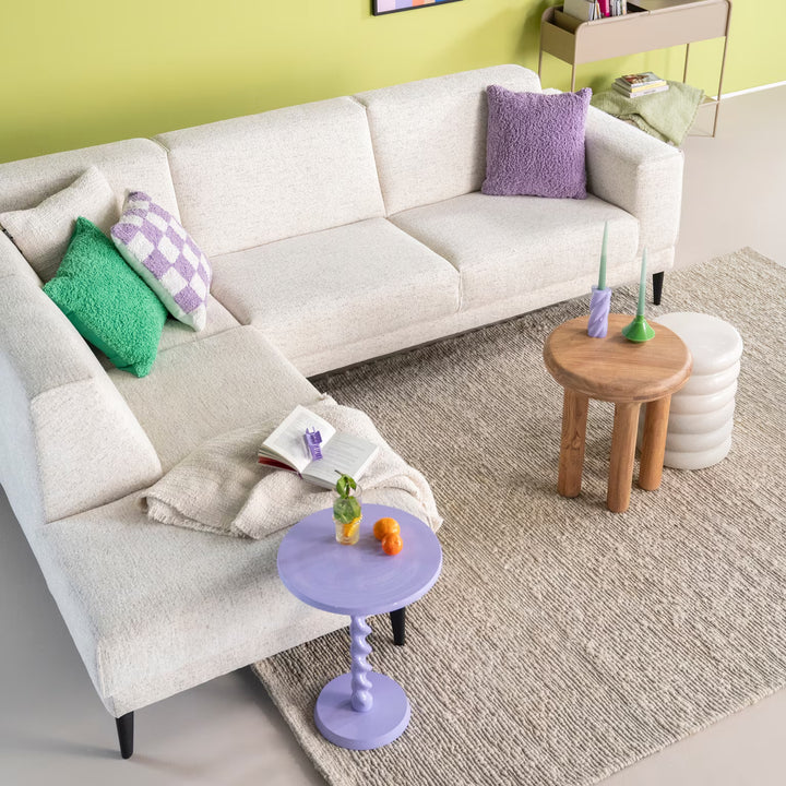 SEVN Loungebank Danielle kleur Crème