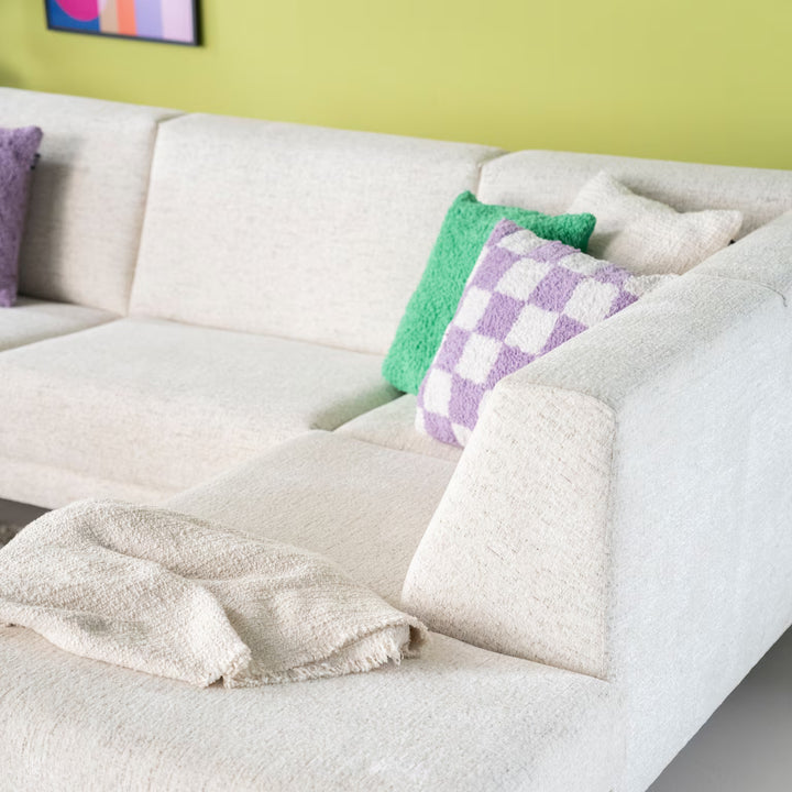 SEVN Loungebank Danielle kleur Crème