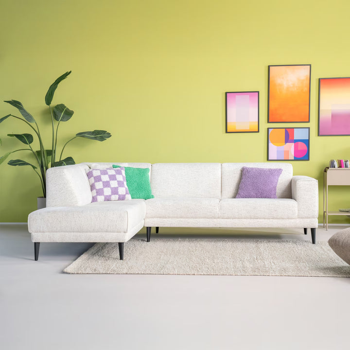 SEVN Loungebank Danielle kleur Crème