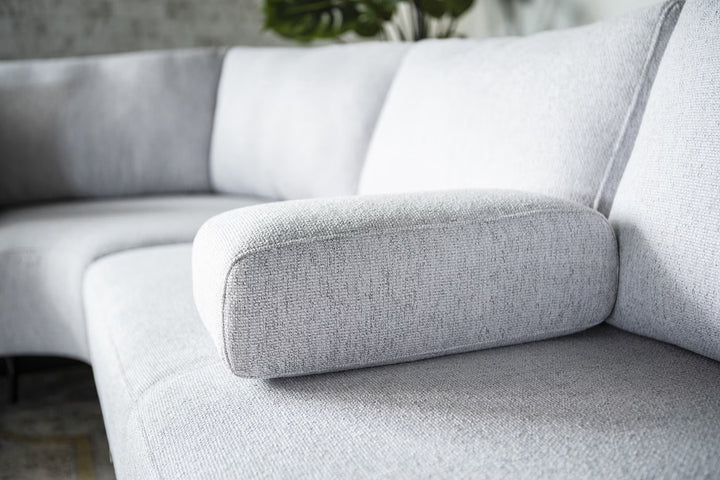 SEVN Hoekbank Danique kleur Lichtgrijs