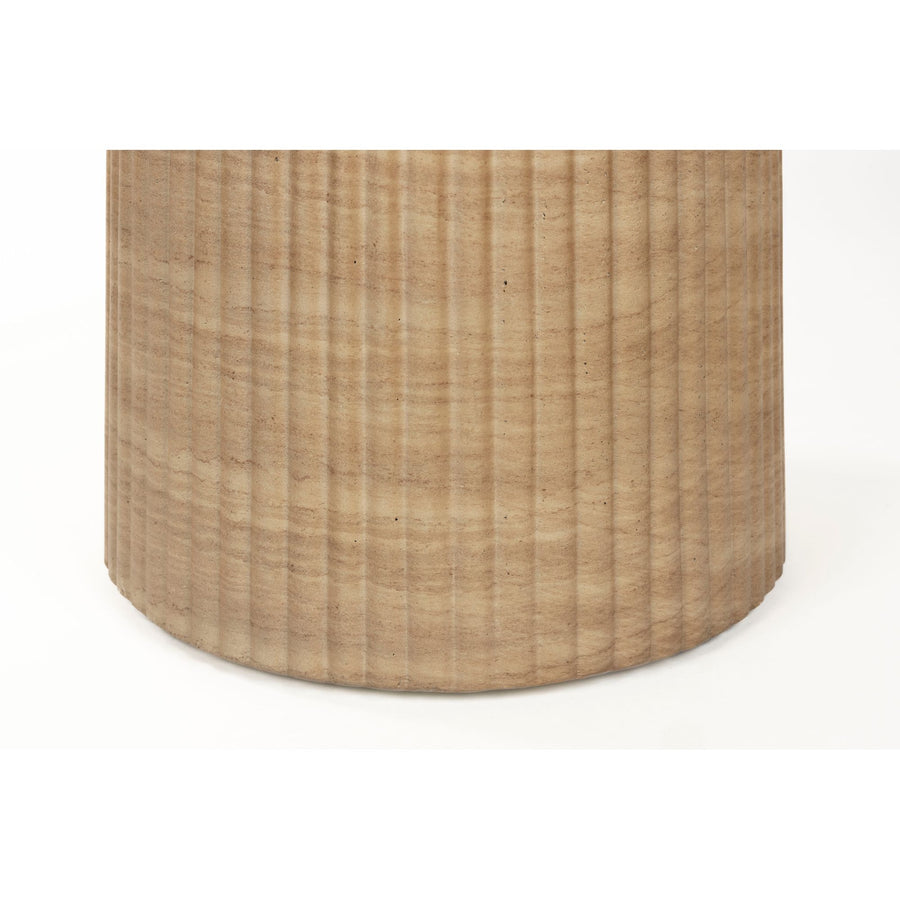Onderstel van de ronde betonlook eettafel Dutchbone Brison