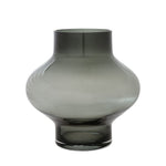 Ruumma Grey vaas – Mondgeblazen handgemaakt glas Ø20 & Ø28 cm