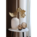 Artic Sparkle Gold vaas – Mondgeblazen gouden vaas met glinstereffect