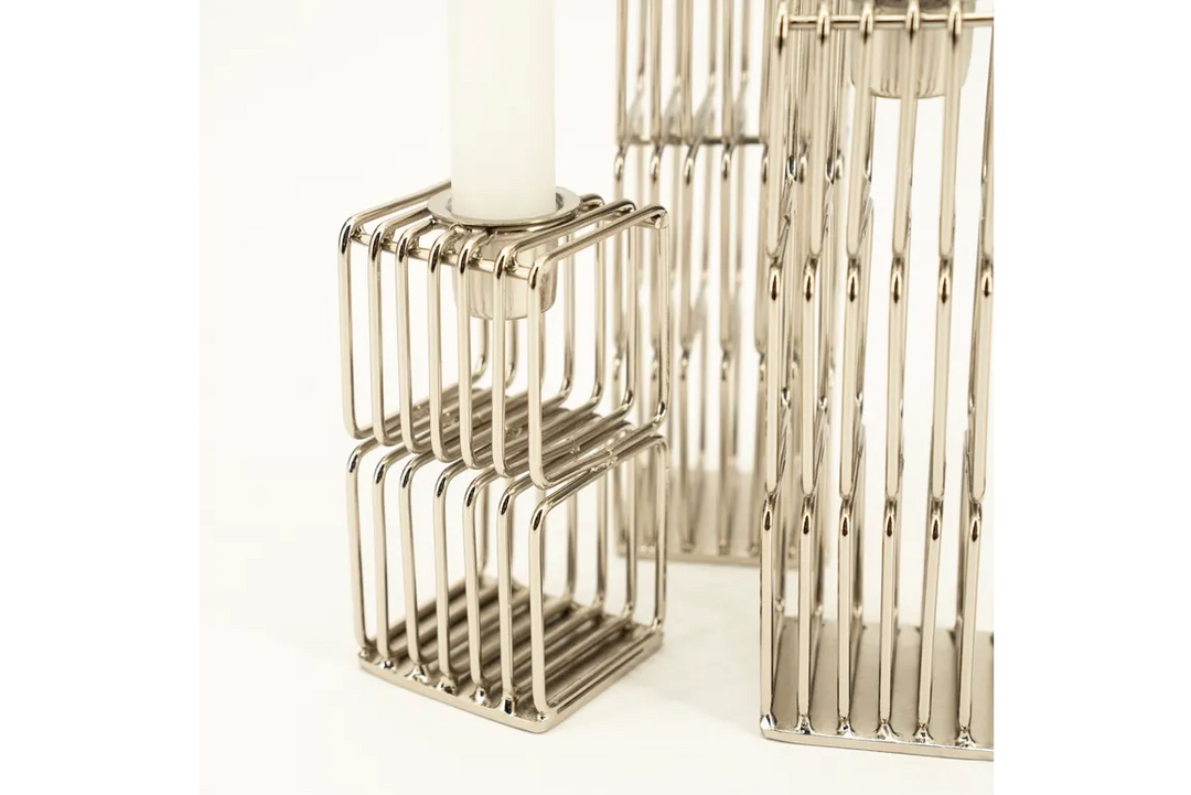 By-Boo WireWorks – Metalen Kandelaar Set