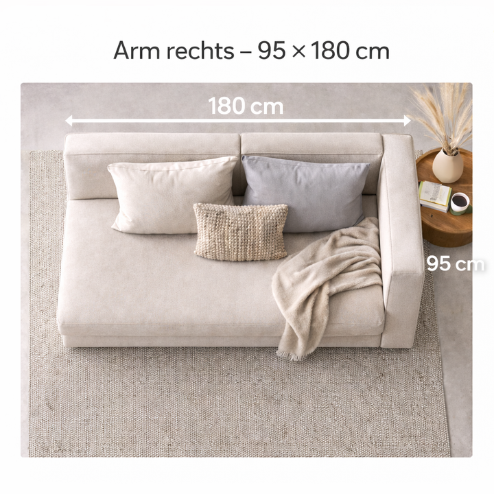 SEVN Veronique – Modulaire Design Bank losse modules-zelf samenstellen