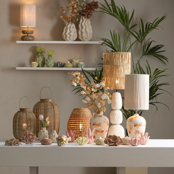 Light & Living Lampvoet Marree Crème S