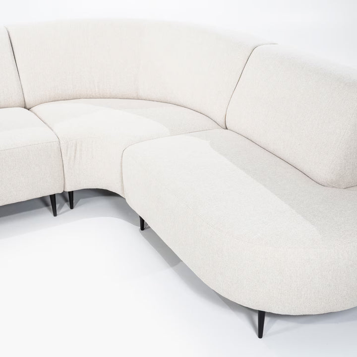SEVN Hoekbank Diane Rechts, kleur Crème