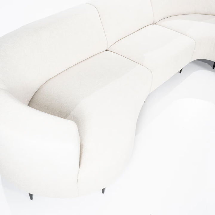 SEVN Hoekbank Diane Rechts, kleur Crème