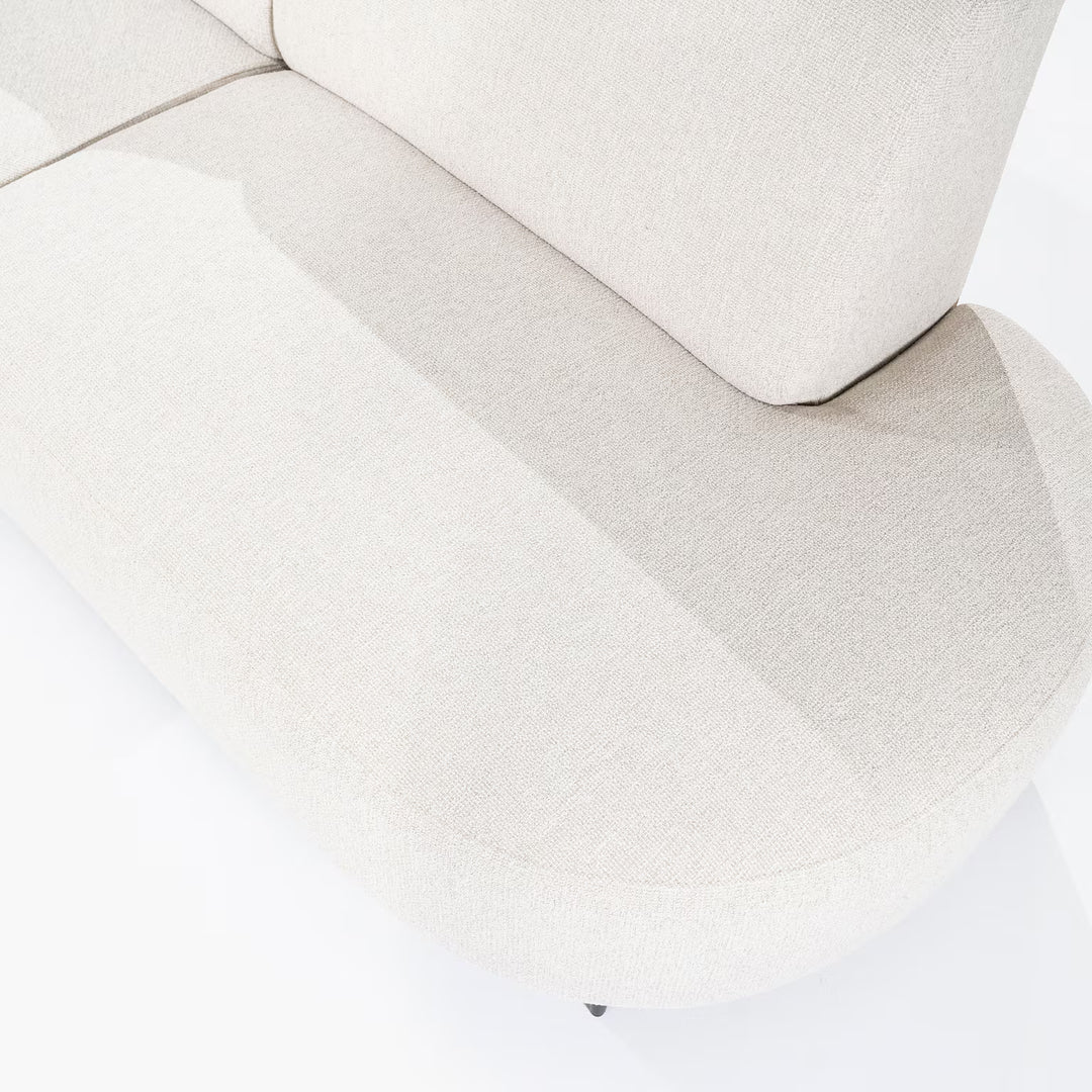 SEVN Hoekbank Diane Rechts, kleur Crème