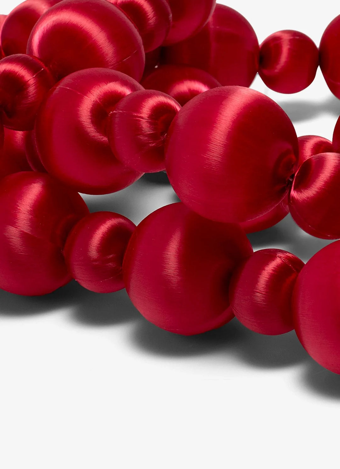 Vondels Garland Red 180cm -Kerstslinger