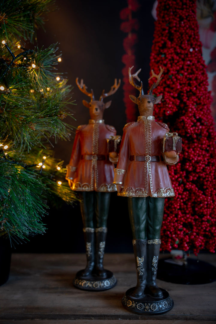 Kerst beeld hert