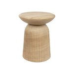 Kruk en bijzettafel betonlook 36 cm grijs – Dutchbone Brison