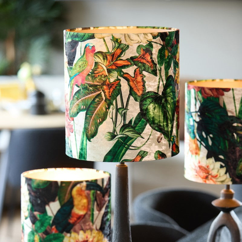 Light & Living Lampenkap Dahlia Groen