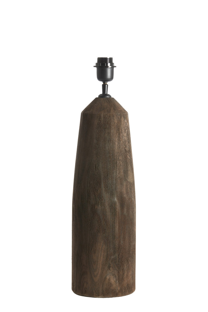Light & Living Lampvoet Trapani Donkerbruin