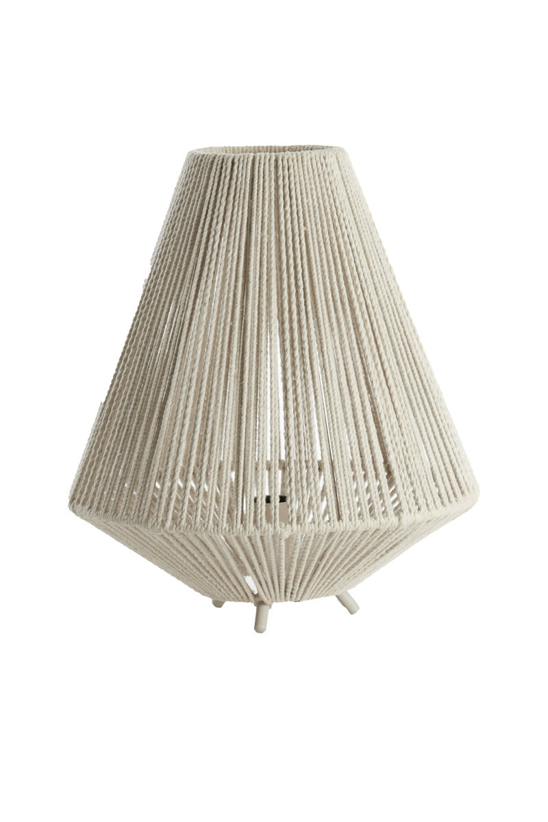 Light & Living Tafellamp Felida Crème Ø35cm