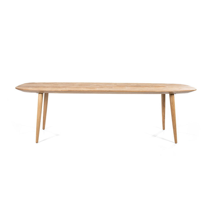 Eettafel Tabassum – gerecycled teak naturel 260x100cm