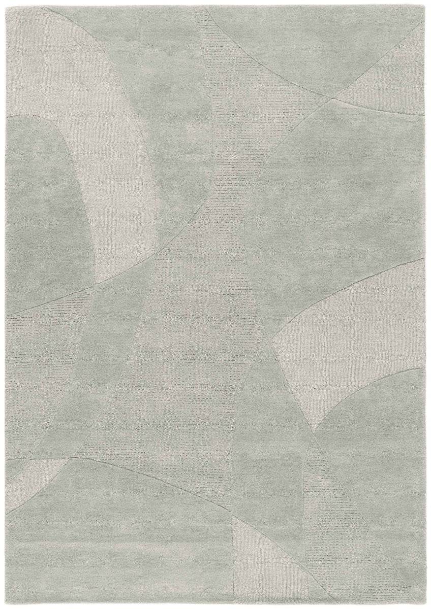 Brinker Fusion wollen vloerkleed Blue Grey - volledig kleed in grijsblauw