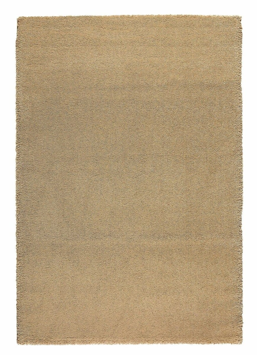 Brinker Maare vloerkleed Beige - volledig kleed in warm zand