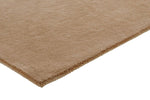 Brinker Organix wollen vloerkleed Khaki in een interieur