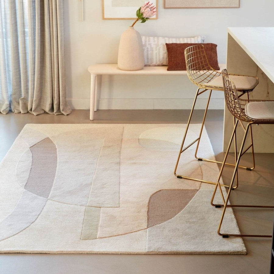 Brinker Urban Vibes wollen vloerkleed soft pastel