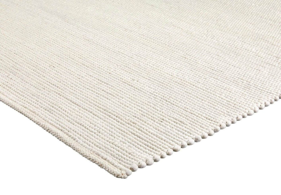 Brinker Valentino wollen vloerkleed Ivory in een interieur