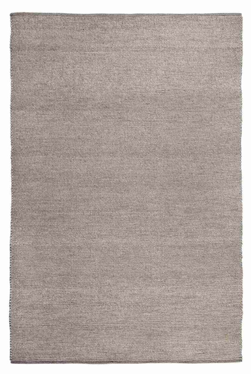 Brinker Valentino wollen vloerkleed Taupe - volledig kleed