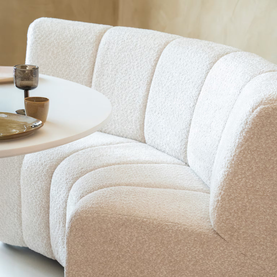 SEVN Eetkamerbank Esther kleur beige