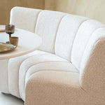 SEVN Eetkamerbank Esther kleur beige