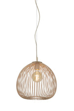 Light & Living Hanglamp Rilana Mat Beige Ø34cm