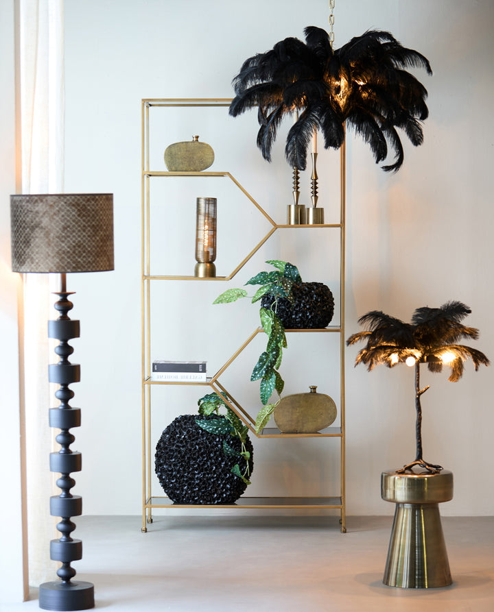 Light & Living Lampenkap Elodi Brons Ø40cm