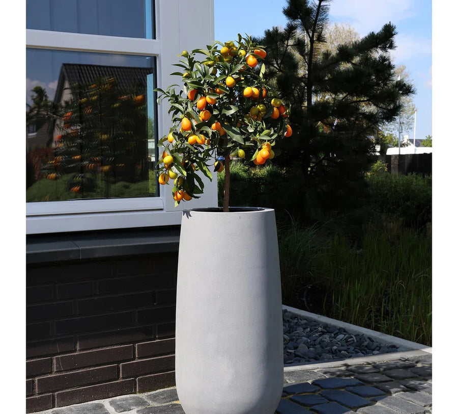 Bloempot Idaho grey