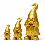 Gouden kabouter  met Hart