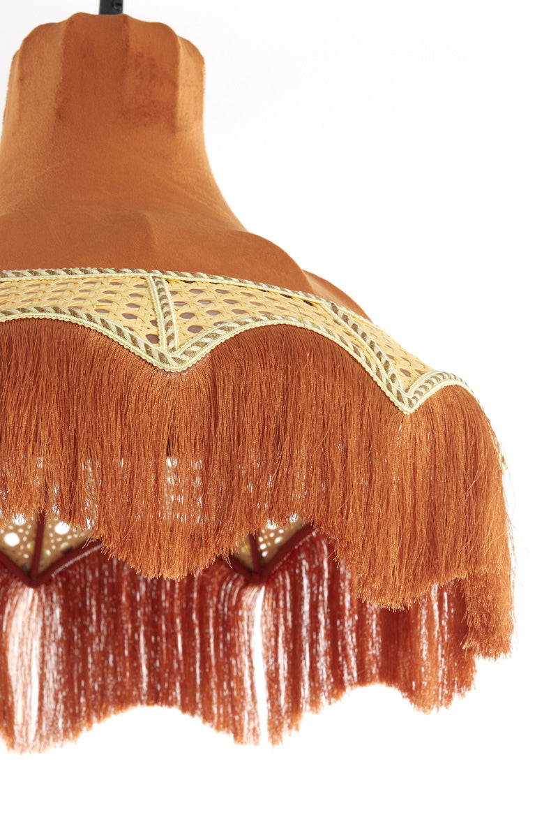 Light & Living Hanglamp Mizia Velvet